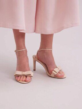 NEW ANNE FONTAINE Maria Heels – Women’s Size 7 (EU 37) – Almond – New